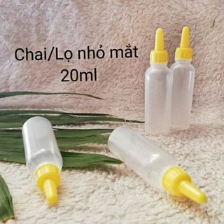 Chai/ lọ nhỏ mắt 20ml - Chai lọ đựng mỹ phẩm