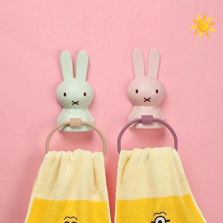 GIÁ TREO KHĂN TẮM, KHĂN LAU TAY HÌNH THỎ CUTE