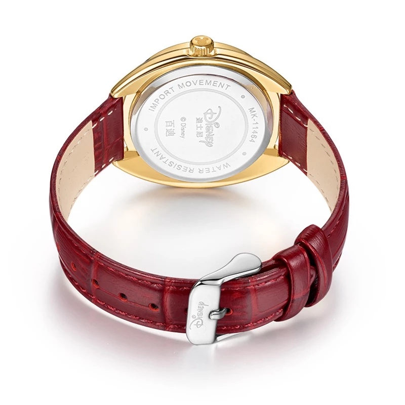 DISNEY Đồng Hồ Đeo Tay Chống Thấm Nước Mặt Hình Chuột Micky Phong Cách Nhật Bản Thời Trang Cho Nam Và Nữ