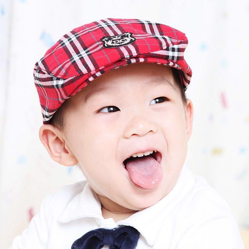 Mũ Beret Mỏng Phong Cách Mới Cho Bé Trai