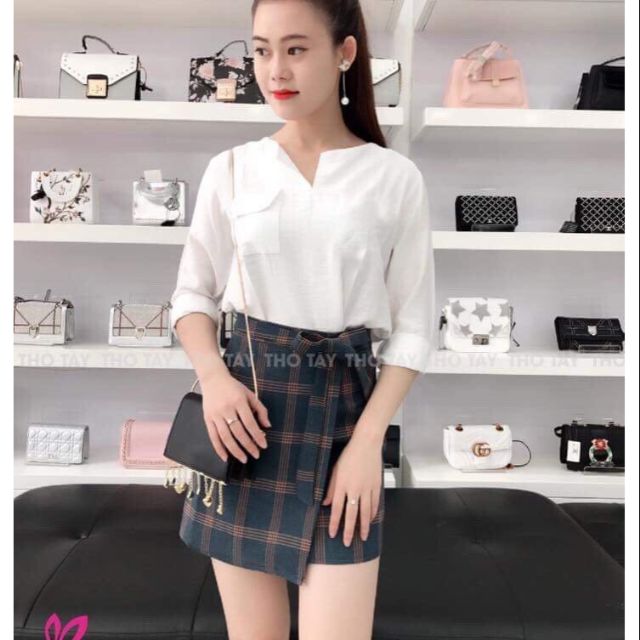 Áo sơ mi công sở nữ