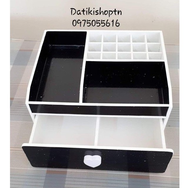 Kệ mỹ phẩm 25cm đen