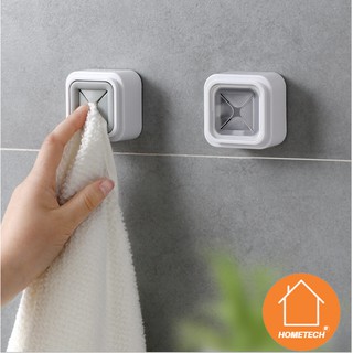 Móc treo khăn nhà tắm tiện dụng - Giá treo khăn nhà bếp dán tường siêu sáng tạo