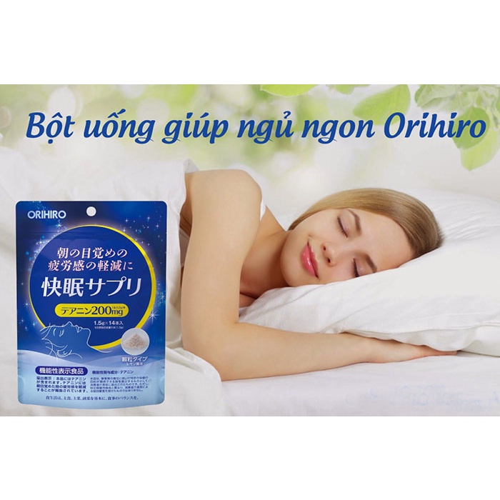 (HÀNG CHÍNH HÃNG) BỘT NGỦ NGON ORIHIRO 14 GÓI *1.5G