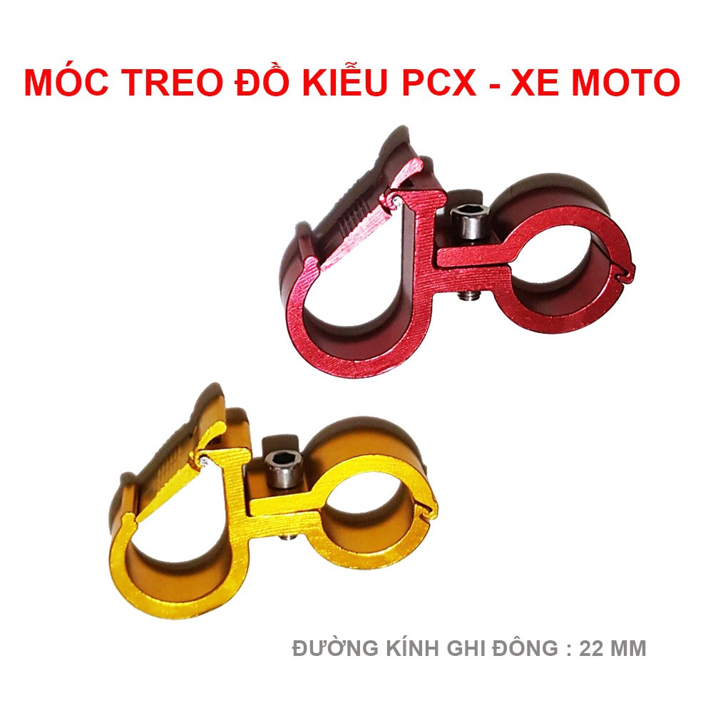 MÓC TREO PCX - NHÔM MÀU