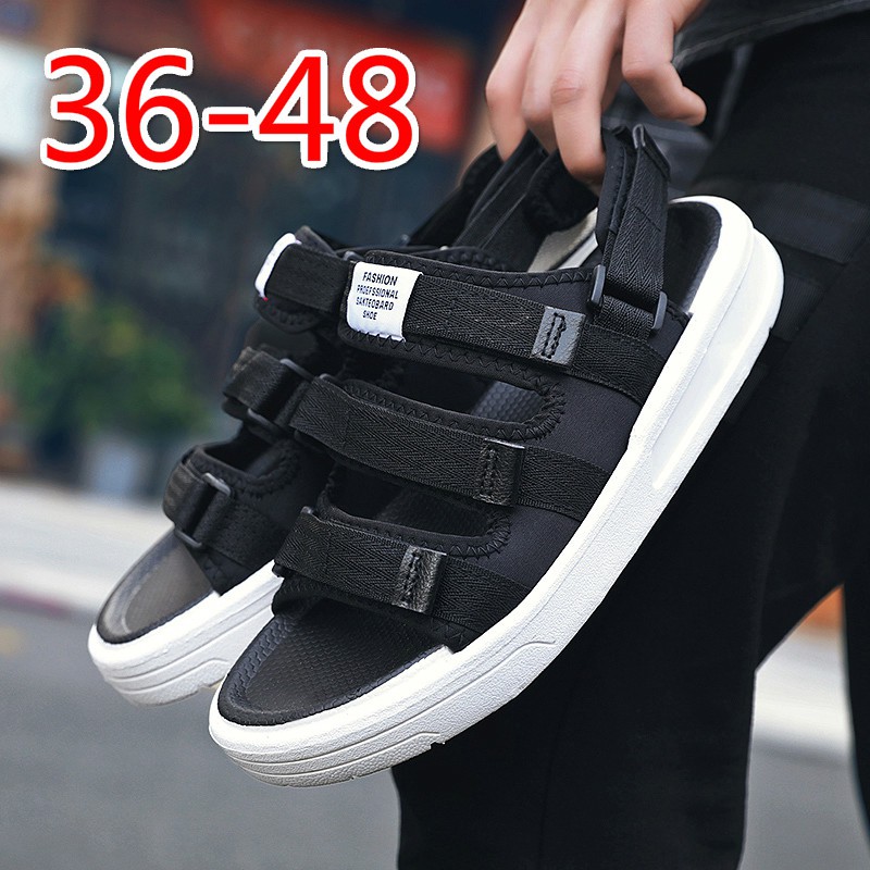 Plus Xăng đan Phong Cách Hàn Quốc Cho Nam size Lớn 45 46 45 46