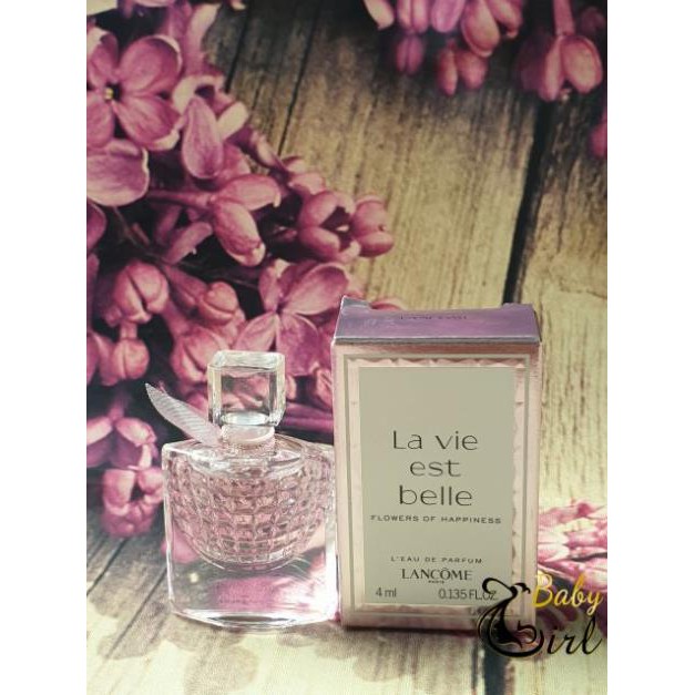 [DÒNG HOT] Nước hoa mini nữ Lancome Lavie Est Belle Flowers Of Happiness