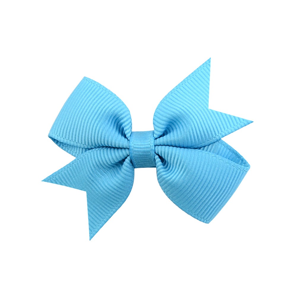 KIDSBOWS Kẹp tóc nơ bằng ruy băng sọc thiết kế dễ thương