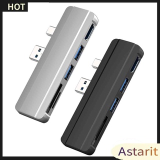 Bộ hub chia cổng usb 3.0 tf 4k hdmi 4k cho surface pro 6 pro 5 pro