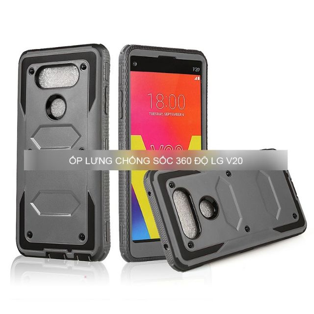 Ốp chống sốc LG V40 thinq đen