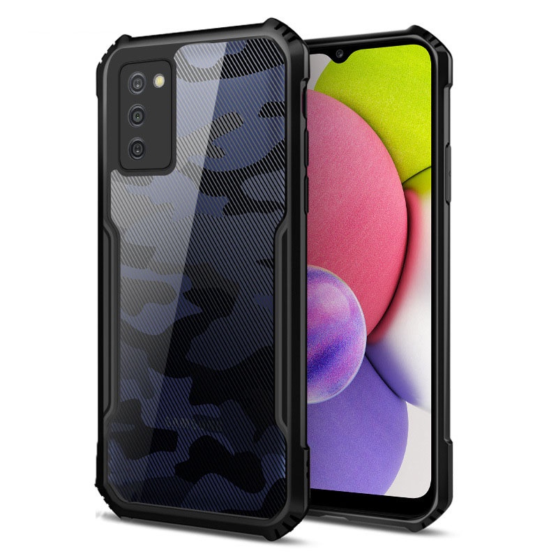 Ốp Điện Thoại Cứng Mỏng Chống Sốc Chống Rơi Họa Tiết Rằn Ri Cho Samsung Galaxy A03S A02S M02S A20S A10S A71 A51 A11