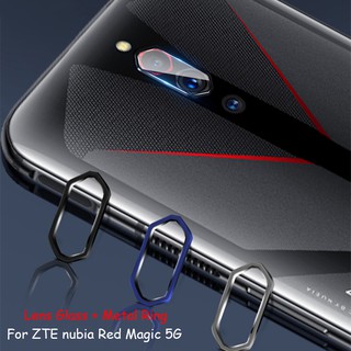 Set 2 Kính Cường Lực Bảo Vệ Ống Kính Điện Thoại Zte Nubia Red Magic 5g