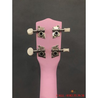 UKULELE SOPRANO MÀU HỒNG