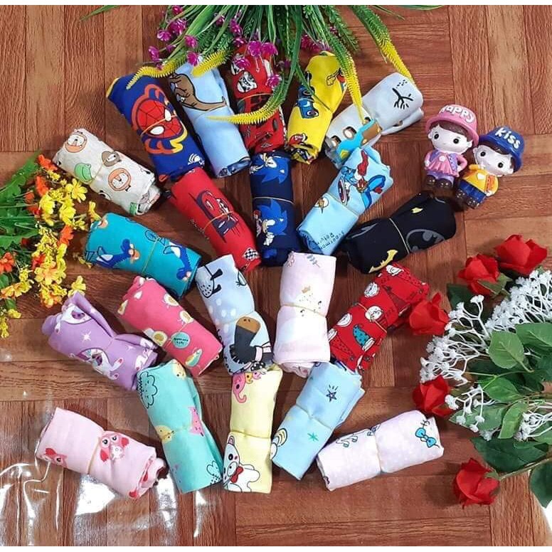 Set 4 Quần lót đùi,chíp đùi cho bé họa tiết dễ thương (chất cotton 100%) hàng loại 1