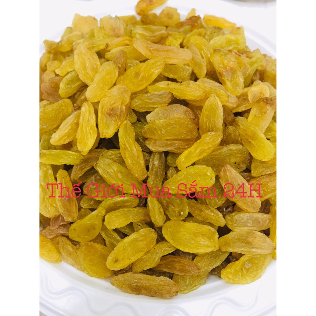 Hộp 500gr Nho Vàng Sấy Lạnh Dẻo Ngon | BigBuy360 - bigbuy360.vn