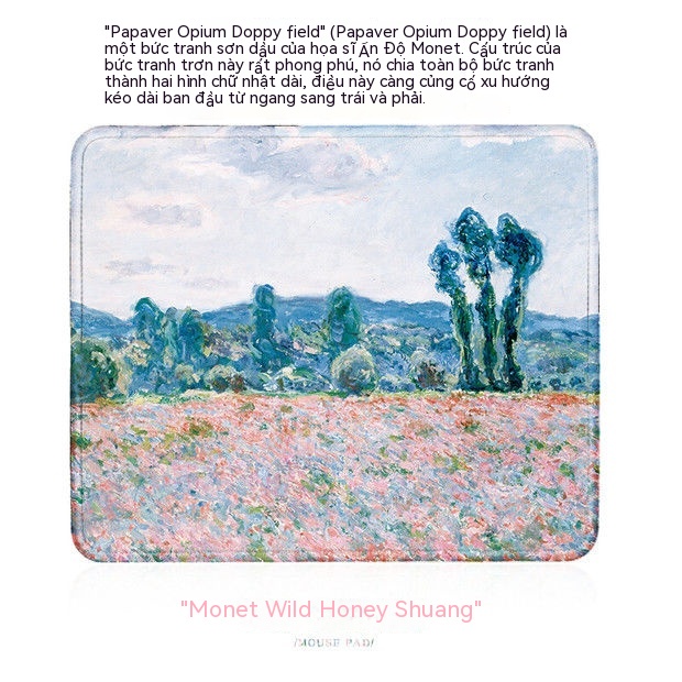 Tấm Lót Chuột Và Bàn Phím Chống Trượt In Hình Tranh Sơn Dầu Van Gogh Sáng Tạo Dành Cho Nam Và Nữ