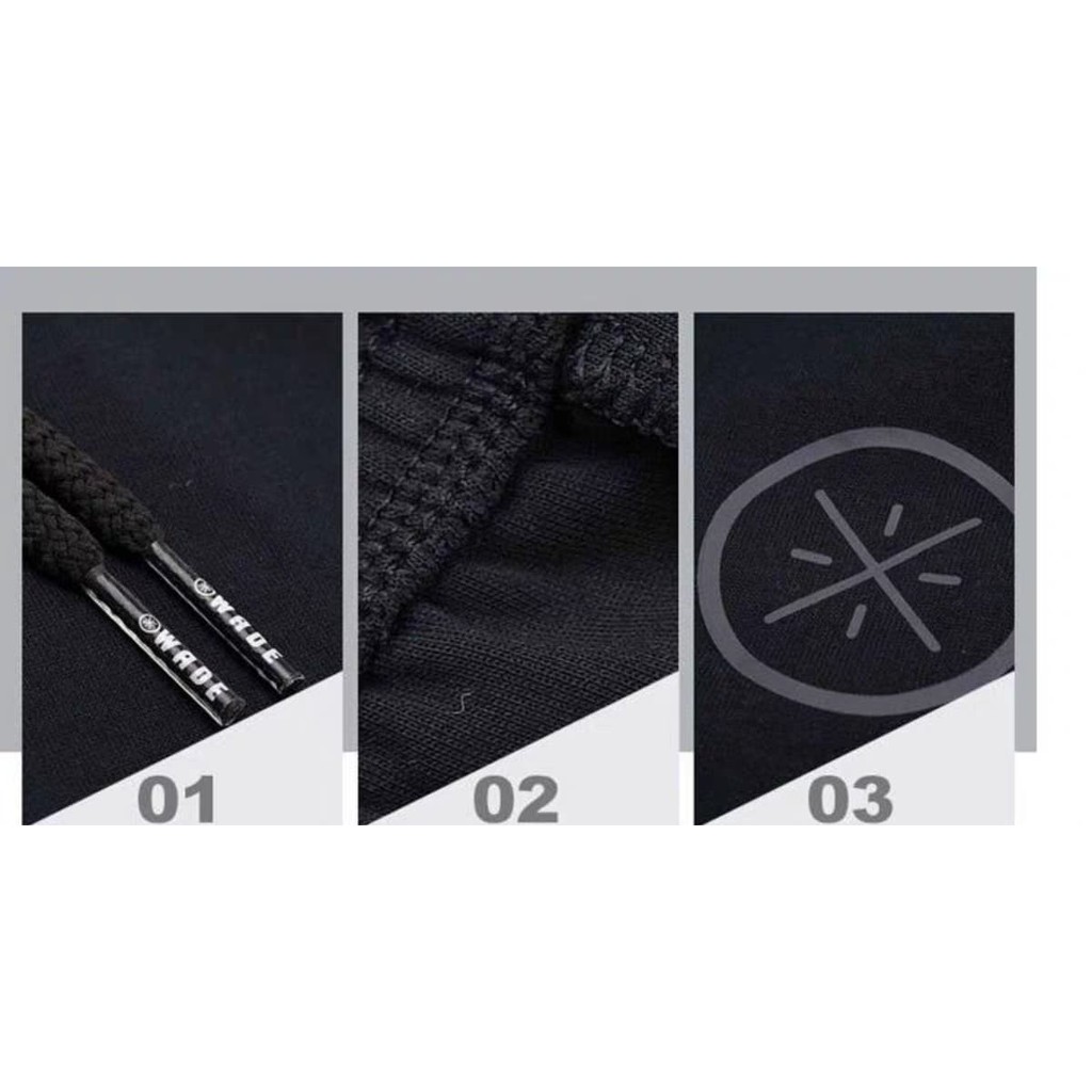 Quần thể thao nam Lining chính hãng logo bóng rổ Wade