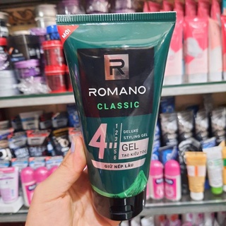 Gel vuốt tóc romano classic 150g giữ nếp lâu số 4