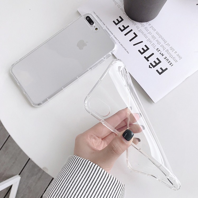 Ốp Điện Thoại Trong Suốt Chống Sốc Chống Rơi In Hình Vé Máy Bay Cho iPhone 12 13 Pro/Promax 11 11Pro 11ProMax 6 7 8 6Plus 8Plus X XS XR XSMAX