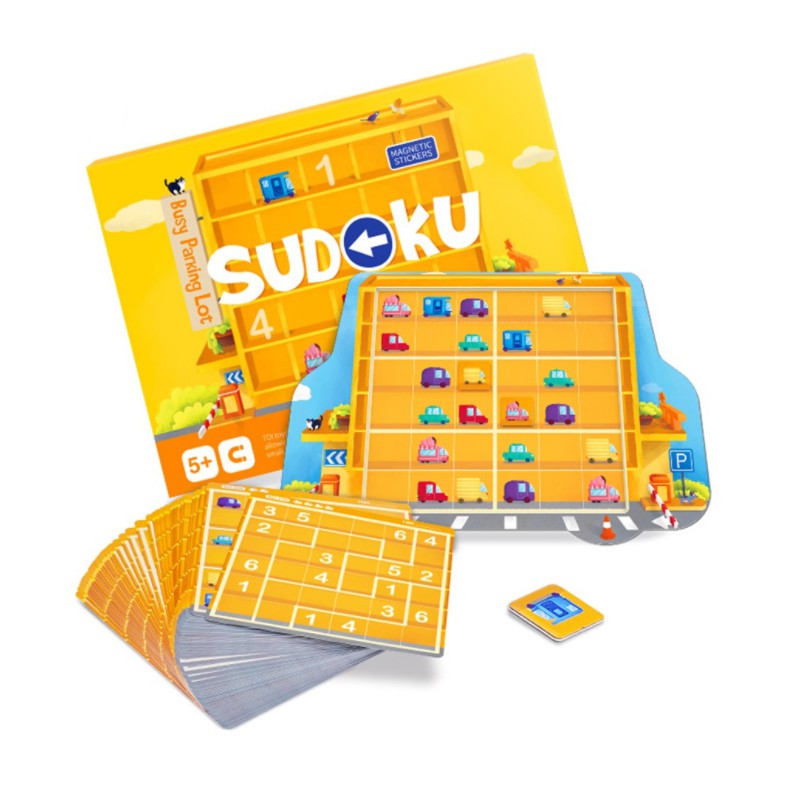 Trò Chơi Ô Chữ Trí Tuệ Sudoku TOI Cho Bé 5 Tuổi