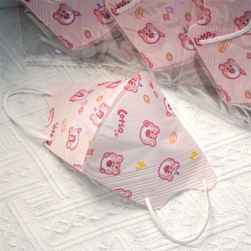 Tổng Hợp Mẫu Gấu Lotso Các Loại 5D, KF94 , 3D , Y Tế Cho Người Lớn [ Gói 10 Chiếc ]