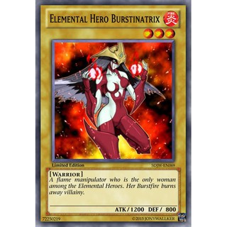 [BÀI IN] Bộ bài Elemental Hero