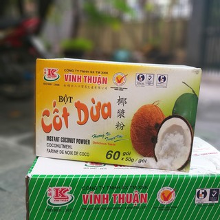 Bột cốt dừa Vĩnh Thuận gói 50g