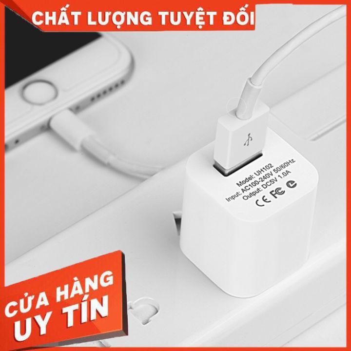 Củ sạc HOCO UH102⚡ CHÍNH HÃNG, BẢO HÀNH 1 ĐỔI 1⚡ Sạc pin nhanh cho điện thoại iphone ipad - sử dụng an toàn