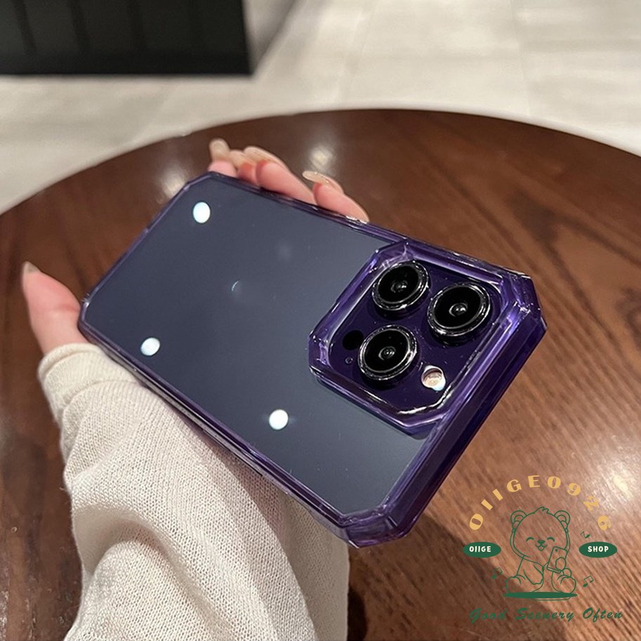 Ốp Điện Thoại Bằng TPU Trong Suốt Cho Iphone 14 / 13 Pro Max Plus