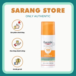 Kem chống nắng Kiềm dầu EUCERIN OIL CONTROL SPF 50+ [Sarang Store]