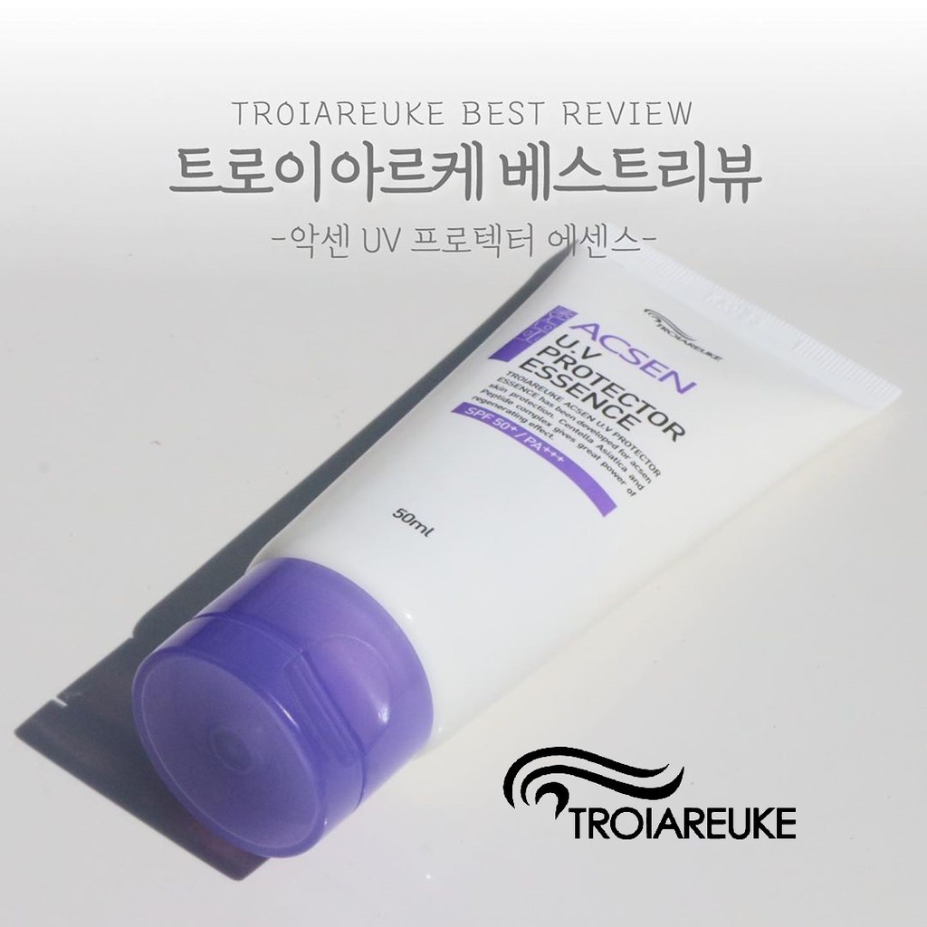 TROIAREUKE - Kem chống nắng Troiareuke Acsen UV Prector Essence 50ML