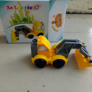 Bộ lắp ráp xe nhựa cho bé có hộp