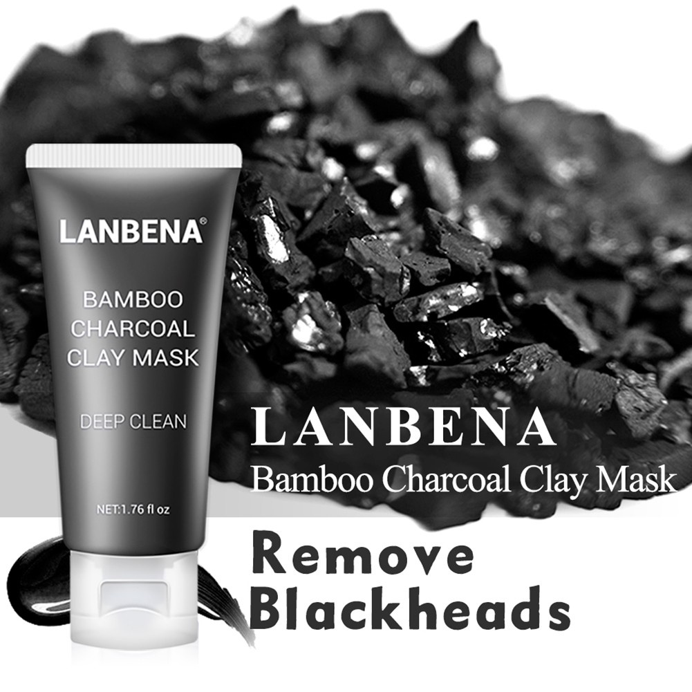 Bamboo Charcoal Mud Mask Beauty Remove Blackheads Skin Facial Care Mask