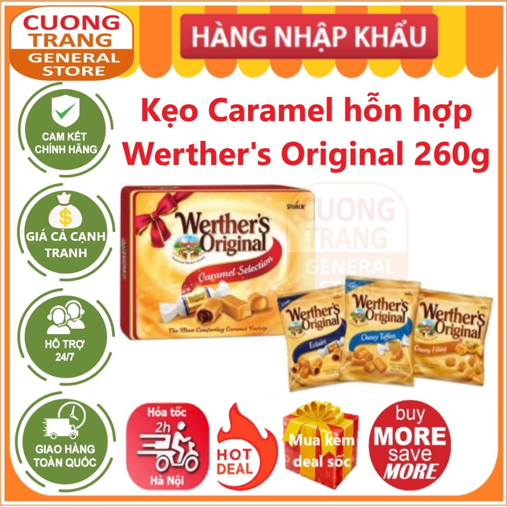 Werther's Original Caramel Selection Gift Box 260g