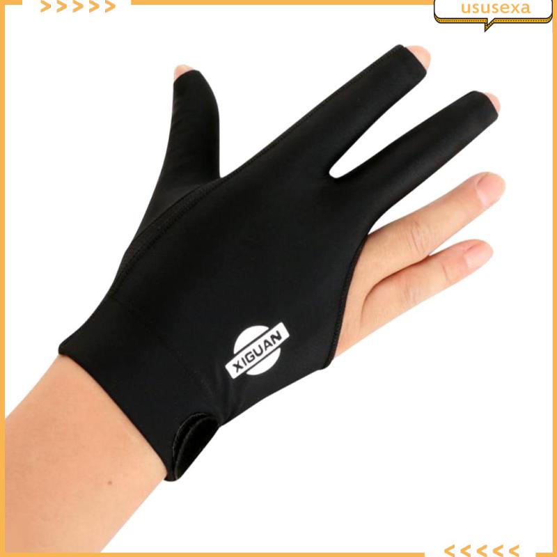 Găng Tay Chơi Bida 3 Ngón Co Giãn Thoáng Khí Thấm Hút Mồ Hôi