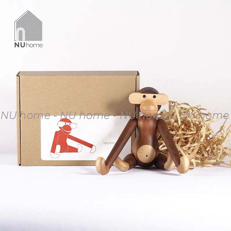 nuhome.vn | Khỉ gỗ cao cấp được thiết kế đẹp mắt làm bằng chất liệu gỗ tự nhiên