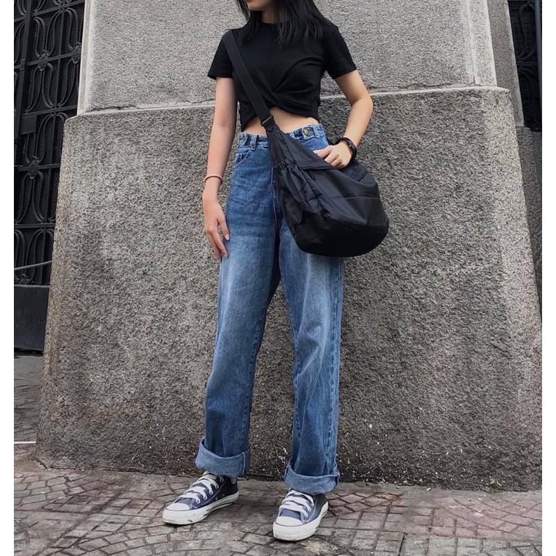 QUẦN JEAN CHỈNH LƯNG MÀU ĐẬM VÀ NHẠT