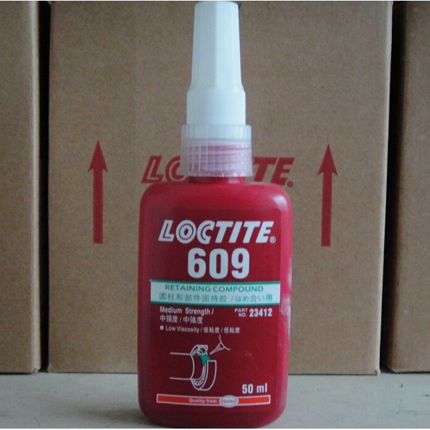 Keo Chống Xoay Loctite 609 - 50ml: Cố Định Giữa Trục và Lỗ Kim Loại Hiệu Quả