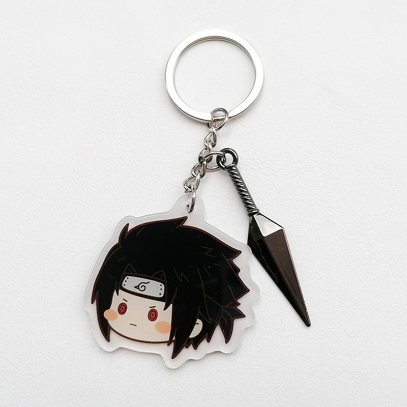 Móc Khóa Acrylic Hình Uzumaki Naruto Hatake Kakashi Phiên Bản Q Sáng Tạo