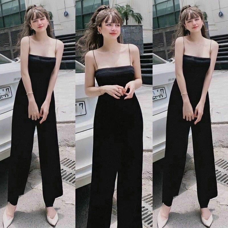 SET HAI DÂY QUẦN ỐNG RỘNG LỤA DẬP LI HÌNH THẬT Q16