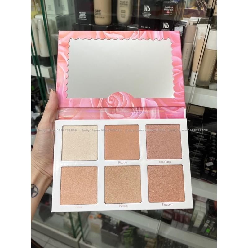 Phấn bắt sáng Violet Voss Pro Rose Gold Highlighter Palette