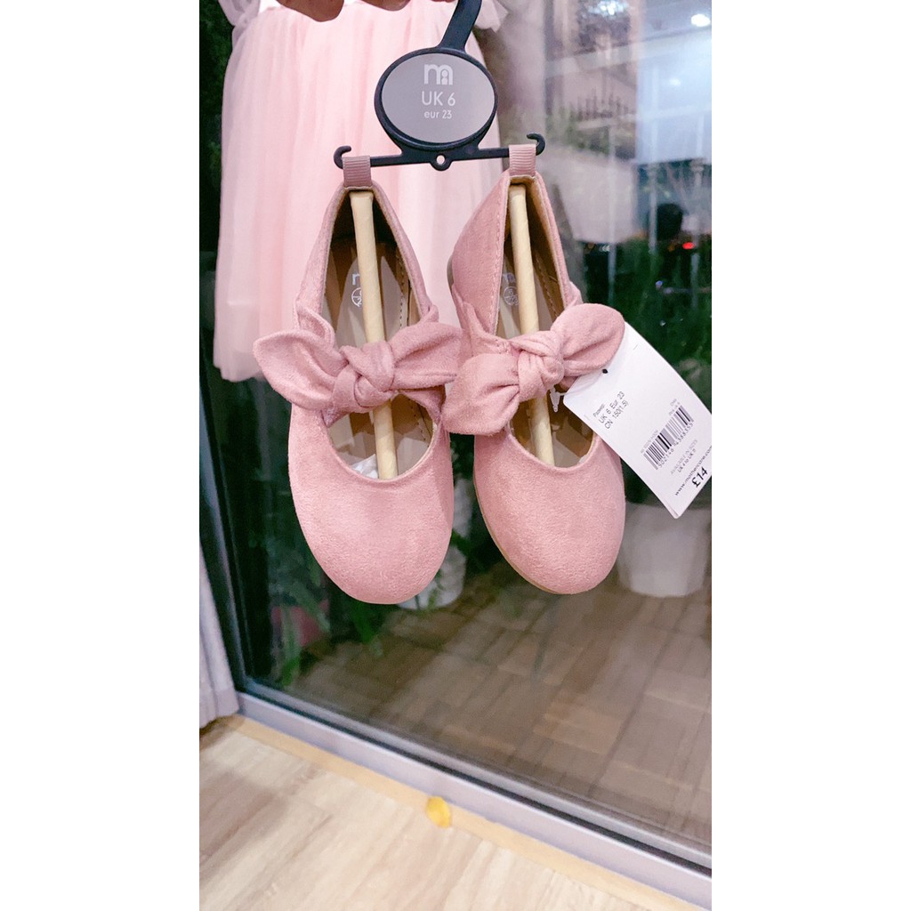 Giày búp bê da lộn Mother Care xuất dư xịn đét- xịn nhất quả đất luôn ạ! Giá rẻ khỏi chê luôn ạ!