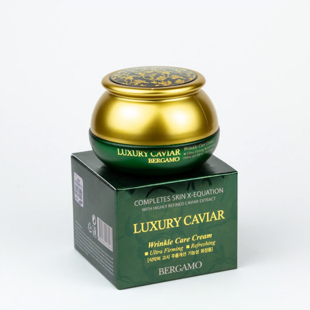 Kem Dưỡng Ẩm, Mờ Nám Bergamo Luxury Caviar Wrinkle Care Cream 50g