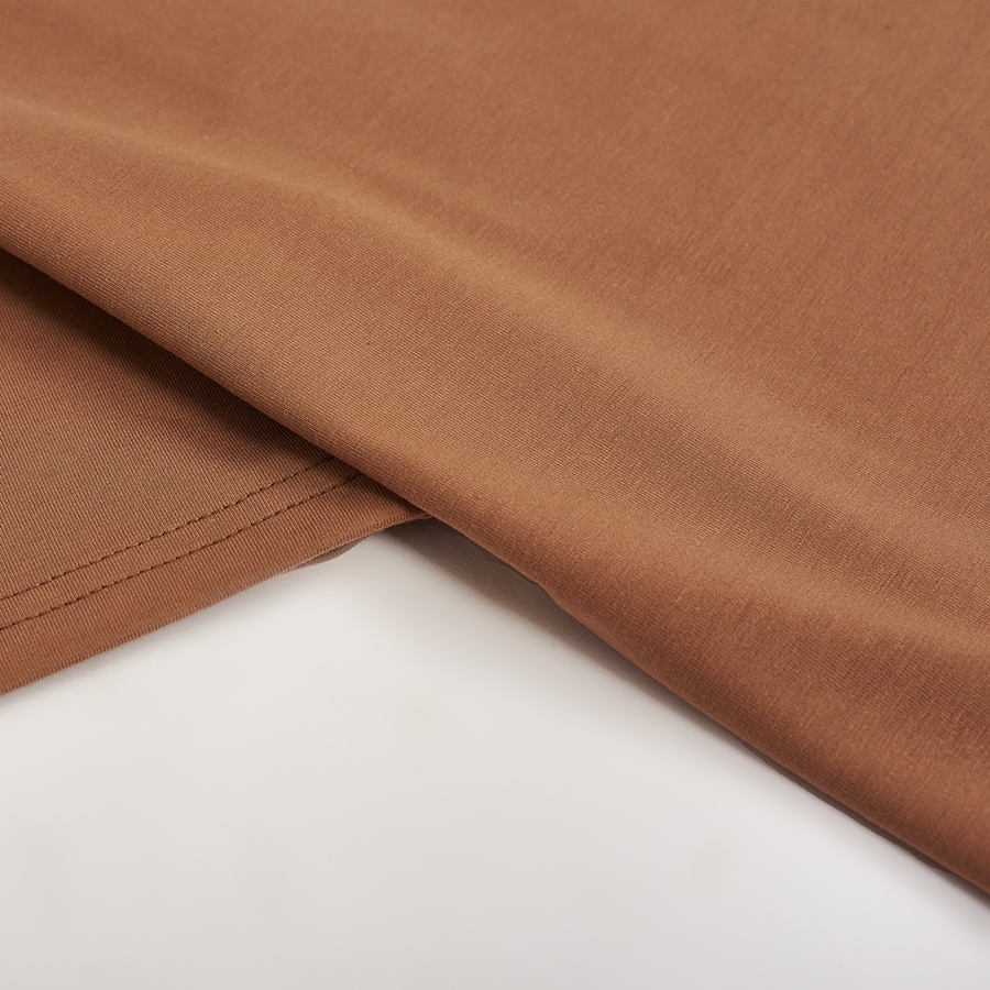 Áo thun trơn nam cổ tròn cao cấp PERFECTMEN vải cotton màu nâu mềm mịn xuất xịn co giãn 4 chiều dày dặn form regular fit