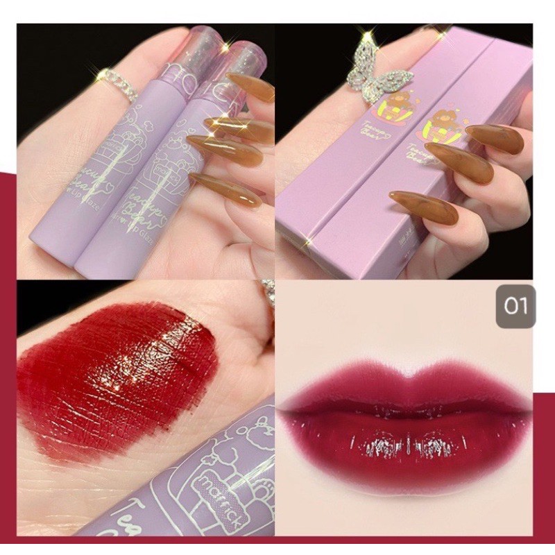 Son tint kem Maffick Gấu Tím Teacup Bears mềm mịn | BigBuy360 - bigbuy360.vn