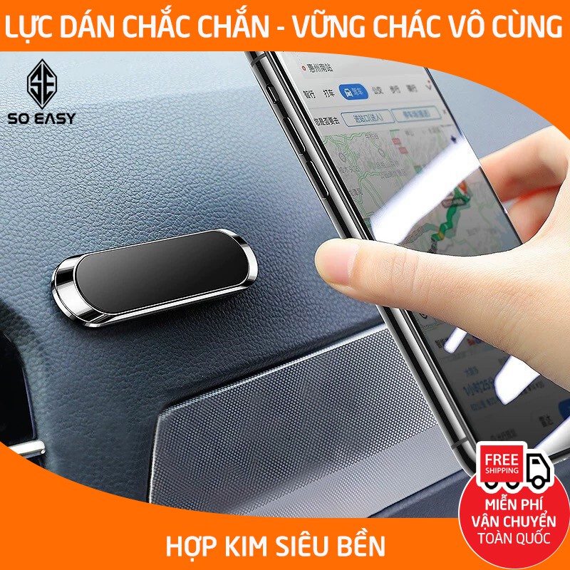Giá Để Điện Thoại Từ Tính, Giá Đỡ Điện Thoại Từ Tính Mini Trong Xe Hơi Cho iPhone Huawei Oppo Vivo Samsung Xiaomi_GDT11