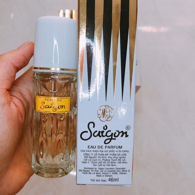 Combo 2 chai Nước hoa Sài Gòn 46ml sọc trắng