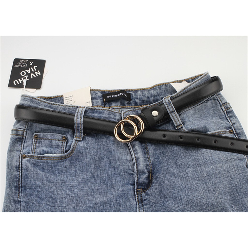 Thắt Lưng Nữ Khung Hình Tròn 13543 Phong Cách Hàn Quốc