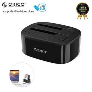 Đế cắm ổ cứng 2 cổng Orico 6228US3 - Dock ổ cứng 2.5"/3.5" -dc2160