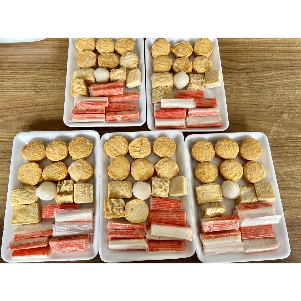 Set thả lẩu 6in1 vỉ 300gr